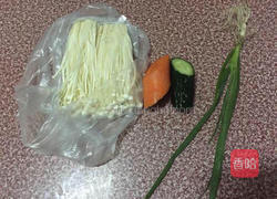 清炒金针菇的做法图解1
