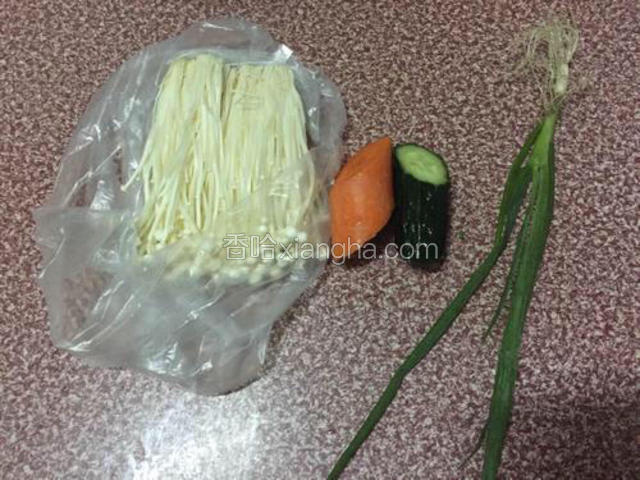 准备好所有的材料