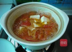 西红柿豆腐汤的做法图解6