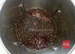 黑米芝麻糊的做法图解3