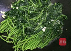蒜蓉炒番薯叶的做法图解7
