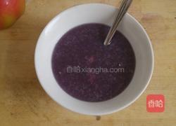 紫薯米粥的做法图解4