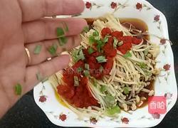 蒸金针菇的做法图解7