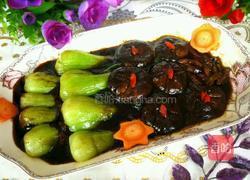 油菜炒香菇的做法图解9