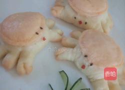 蔬菜馒头一螃蟹馒头的做法图解10