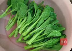 白灼广东菜心的做法图解1