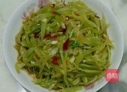 凉拌莴苣的做法图解5