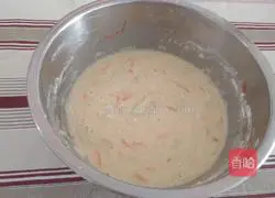 Illustration of how to make zucchini cake 3