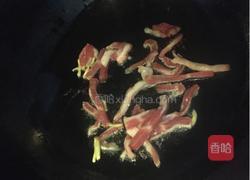 扁豆炒肉的做法图解4