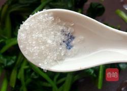 陈醋菠菜花生米的做法图解10