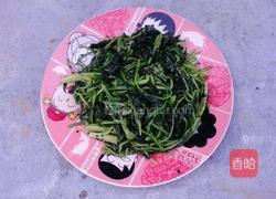 芝麻拌菠菜的做法图解6