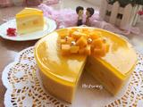 酸奶芒果慕斯蛋糕的做法[图]