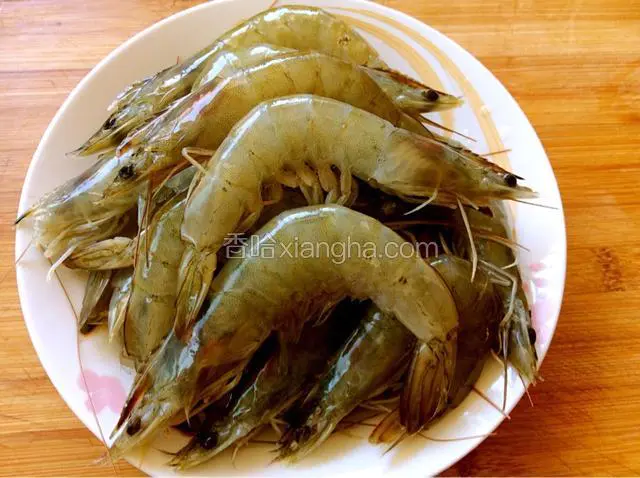 准备虾