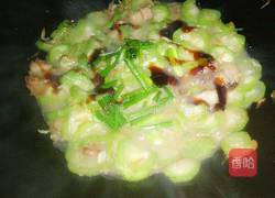 角瓜炒肉的做法图解8