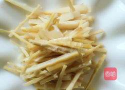 竹笋炒肉丝的做法图解3