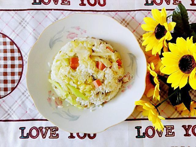 泡菜拌饭