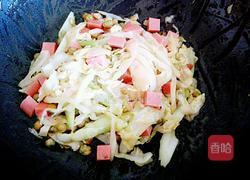 泡菜拌饭的做法图解7