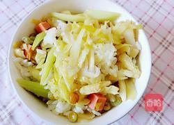 泡菜拌饭的做法图解9