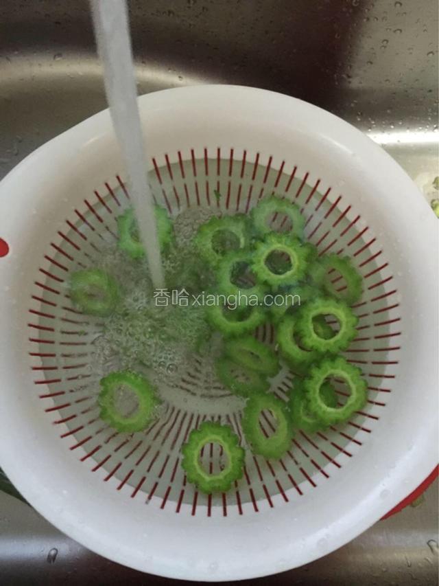烫后用凉水冲洗