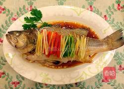 粤式清蒸鱼的做法图解13