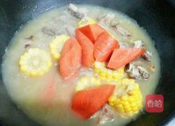 玉米胡萝卜炖排骨的做法图解7