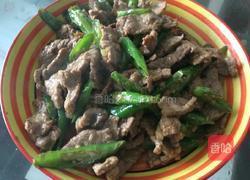 尖椒牛柳的做法图解8