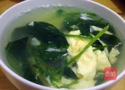 鸡蛋菠菜汤的做法图解7