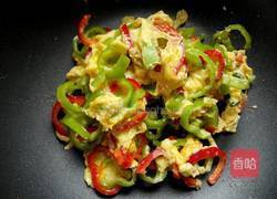 尖椒炒鸡蛋的做法图解7