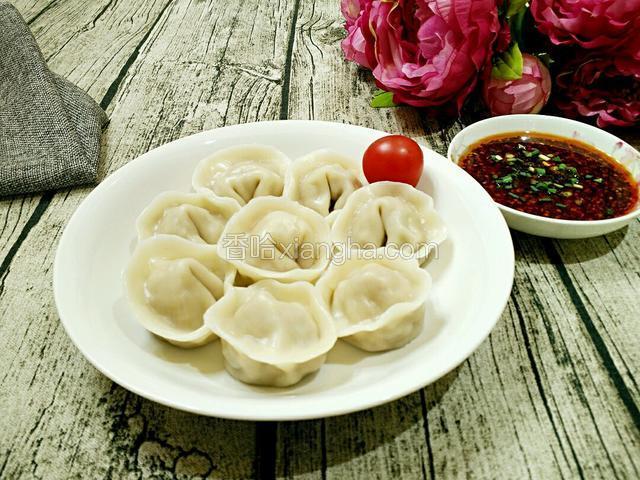 莲藕馅水饺