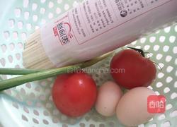 西红柿鸡蛋汤面的做法图解1