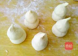 小雪人豆沙包的做法图解13