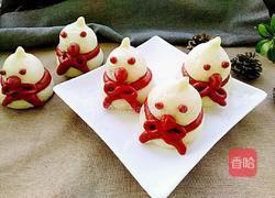 小雪人豆沙包的做法图解21