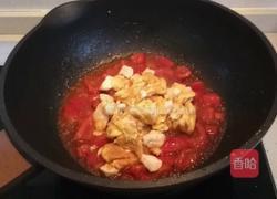豆腐鸡蛋炒西红柿的做法图解5