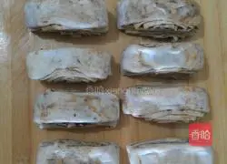 Illustration of how to make sesame cakes 10