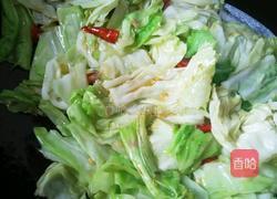 炝炒包菜的做法图解9