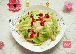 炝炒包菜的做法图解10