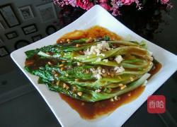 蒜泥蚝油生菜的做法图解7