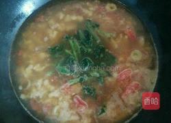 青菜鸡蛋面疙瘩汤的做法图解9