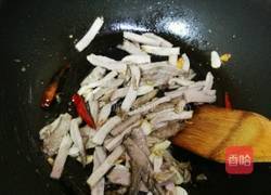 千张小炒肉的做法图解5