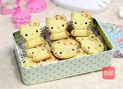KITTY猫饼干的做法图解24