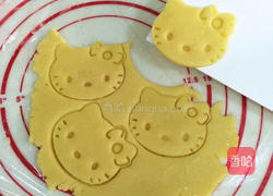 KITTY猫饼干的做法图解13