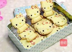 KITTY猫饼干的做法图解25