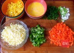 芝士蛋炒饭的做法图解2