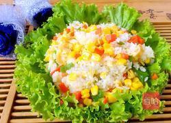 芝士蛋炒饭的做法图解9