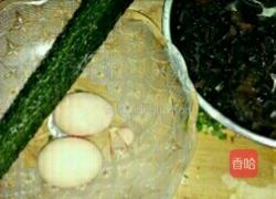 木耳黄瓜炒鸡蛋的做法图解2