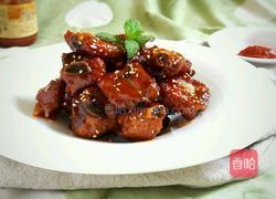 糖醋炸排骨的做法图解13