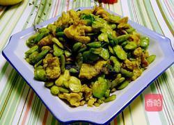 蚕豆米炒鸡蛋的做法图解13