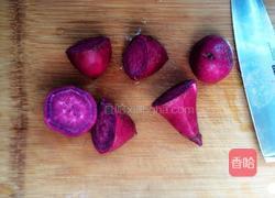 紫薯椰奶西米露的做法图解9