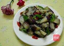 辣炒茄子的做法图解5
