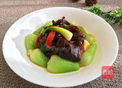 木耳炒油菜的做法图解12